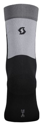 Calzini Scott Block Stripe Crew Nero Grigio 