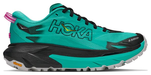 Hoka Mafate 5 Women's Trail Running Shoes - Green/Black