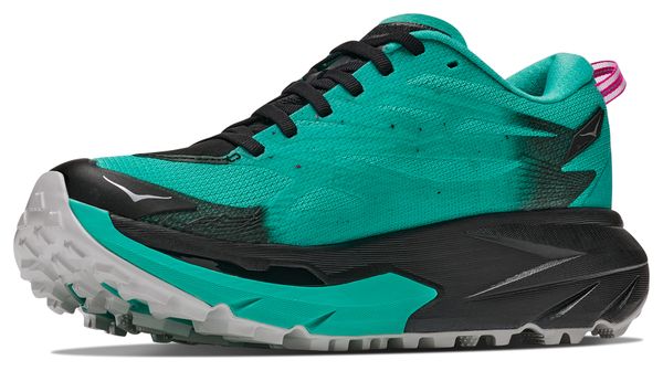 Hoka Mafate 5 Women's Trail Running Shoes - Green/Black