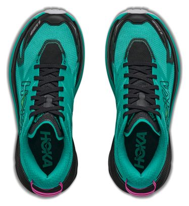 Hoka Mafate 5 Women's Trail Running Shoes - Green/Black