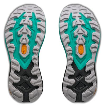 Hoka Mafate 5 Women's Trail Running Shoes - Green/Black