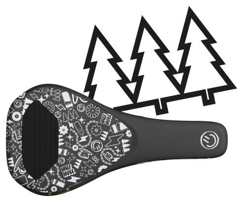 Selle Ergon SM Downhill Comp Vali Höll Édition Noir/Or
