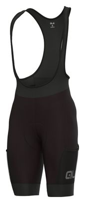 Alé Stones Cargo Bib Shorts Black