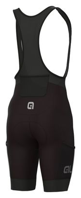 Alé Stones Cargo Bib Shorts Black