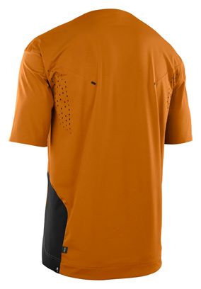 ION Scrub AMP BAT MTB jersey met korte mouwen Oranje Heren