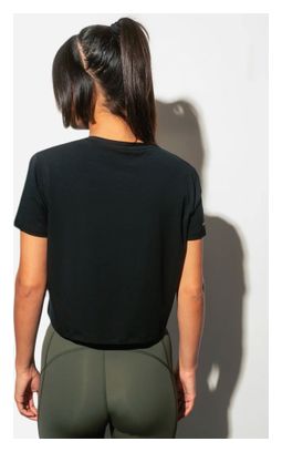 Crop Top Circle Smooth Operator Mujer Negro