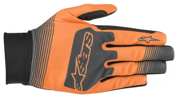 Alpinestars Teton Plus Glove Bright Orange Mid Gray