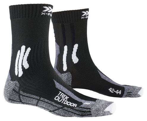 Paire de Chaussettes X-Socks TREK OUTDOOR Noir Gris