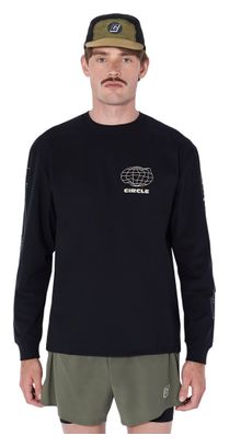 Circle Feel Good Pop Lange Mouw Jersey Zwart Unisex