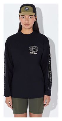 Circle Feel Good Pop Lange Mouw Jersey Zwart Unisex