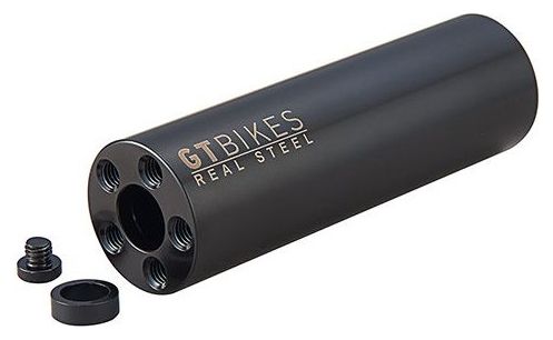 GT Real Steel 110mm BMX Pegs Black