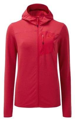Polaire Mountain Equipment Lumiko Hooded Rouge Femme