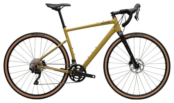 Cannondale Topstone 2 Gravel Bike Shimano GRX 10S 700 verde oliva 2023