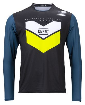 Kenny Prolight Lime Black Long Sleeve Jersey