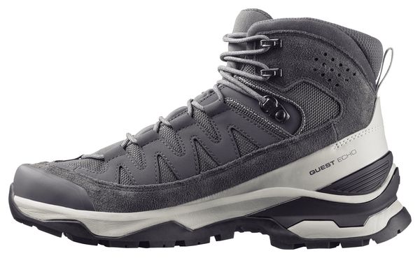Salomon Quest Echo GTX Hiking Shoes, Gray, Men's
