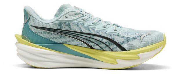 Zapatillas de running Puma Deviate Nitro 4 azul/amarillo para hombre