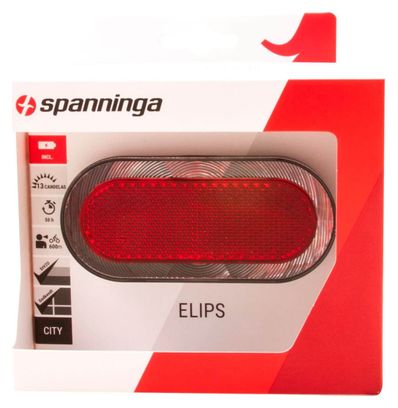 SPANNINGA feu arrière Elips Xb batterie 80mm