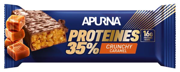 APURNA Barre Crunchy Hyperprotéinée Caramel 45g