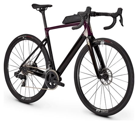 Focus Paralane 8.8 Road Bike with SRAM Rival AXS 12-speed drivetrain, 700 mm, Black/Purple