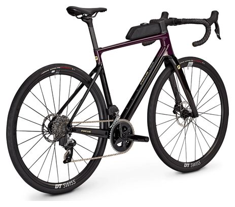 Focus Paralane 8.8 Road Bike with SRAM Rival AXS 12-speed drivetrain, 700 mm, Black/Purple