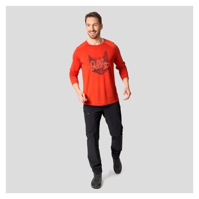 Pantaloni da escursionismo Odlo Ascent Nero