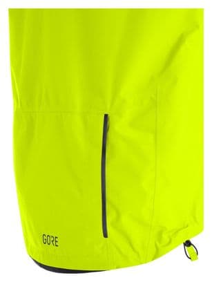 Veste Manches Longues Gore Wear Gore-Tex Paclite Jaune