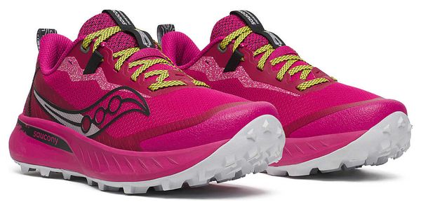 Zapatillas Trail Saucony Peregrine 15 Rosa Mujer