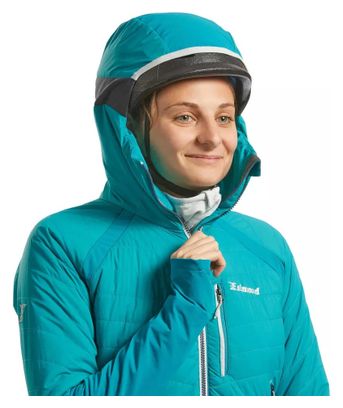 Doudoune Hybride d'Alpinisme Simond Sprint Bleu Femme