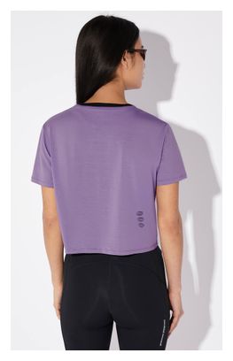 Crop-Top Circle Smooth Operator Violet Femme