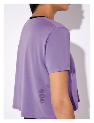 Crop-Top Circle Smooth Operator Violet Femme