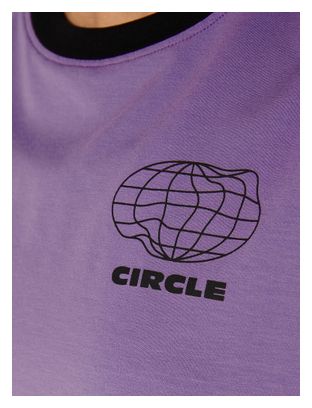 Crop-Top Circle Smooth Operator Violet Femme