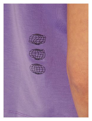 Crop-Top Circle Smooth Operator Violet Femme