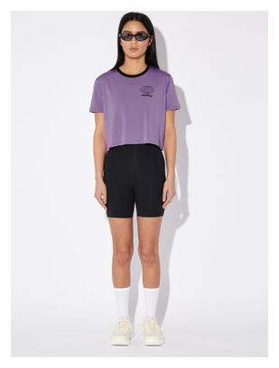 Crop-Top Circle Smooth Operator Violet Femme