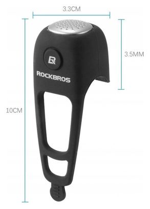 Rockbros CB1709BK Sonnette de vélo électronique noir