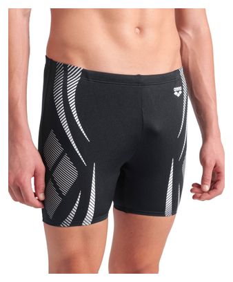 Arena Poseidona Mid Jammer Schwarz/Weiß Herren