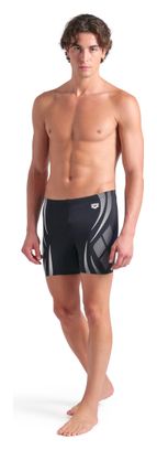 Arena Poseidona Mid Jammer Schwarz/Weiß Herren