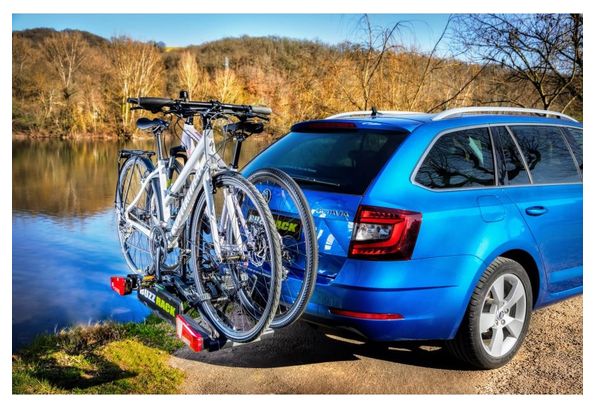 Buzz Rack Eazzy2 Portabicicletas de enganche 13 Clavijas - 2 Bicicletas Negro