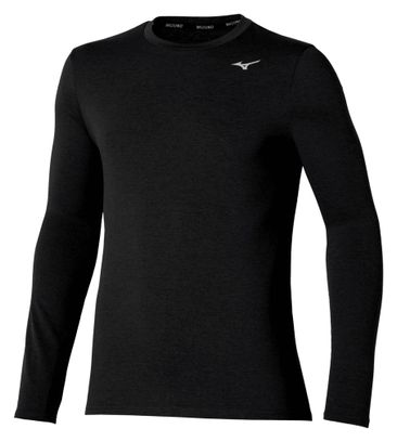 Maglia a maniche lunghe Mizuno Core Impulse Uomo Nero