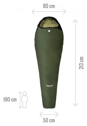 Lafuma Active 5 Khaki Unisex D Sleeping Bag