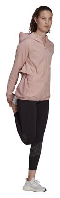 Adidas Radical Run Pink Windbreaker Jacket Women