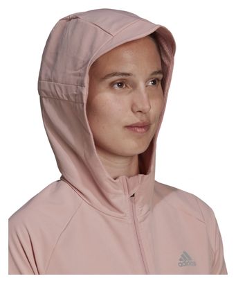 Adidas Radical Run Pink Windbreaker Jacket Women