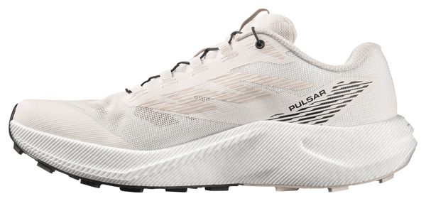Chaussures Trail Salomon Pulsar Blanc/Noir Homme