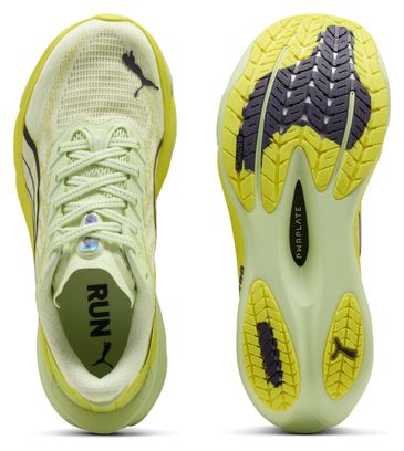 Chaussures Running Puma Deviate Nitro 4 Jaune Femme