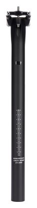 Tige de selle Progress PG-601 Carbon 31.6 x 400mm Noir