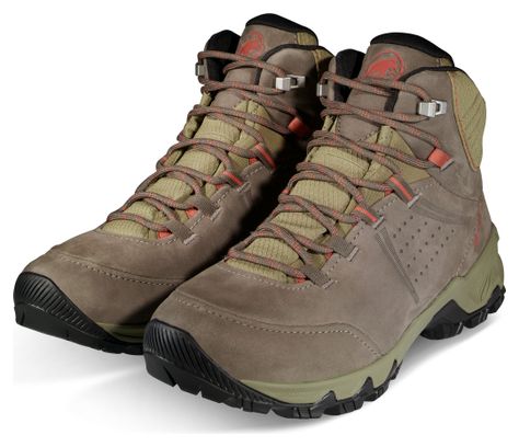 Chaussures de Randonnée Mammut Nova IV Mid Gore-Tex Marron Femme