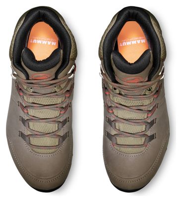 Chaussures de Randonnée Mammut Nova IV Mid Gore-Tex Marron Femme