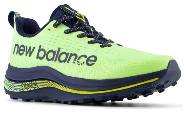 Chaussures de Trail New Balance FuelCell SuperComp Trail Jaune Femme