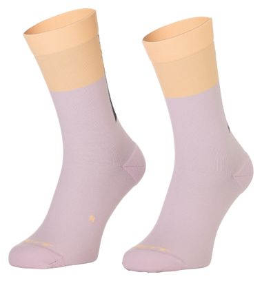 Calzini Scott Block Stripe Crew rosa 