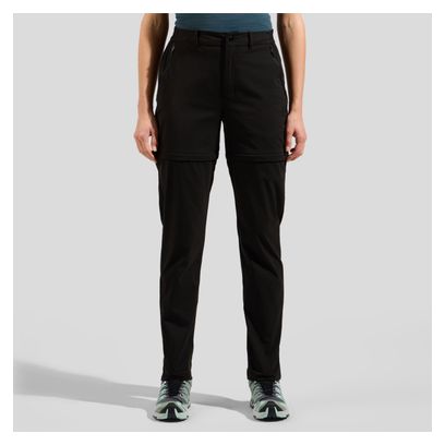 Odlo Ascent Women's Convertible Hiking Pants Black
