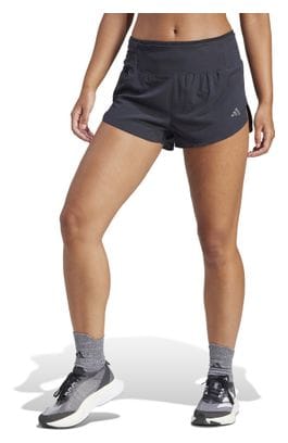 Pantalón Corto adidas Adizero Negro <strong>Dividido</strong> Mujer